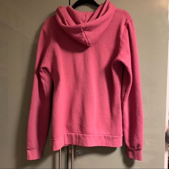 *SOLD* Aviator Nation 5 Stripe Hoodie Flamingo Pink Large - Picture 8 of 11